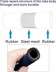 M12x1.5 mm, 18″ Length, Engine 12mm Drain Oil Changing Hose, Oil Drain Aid Tool