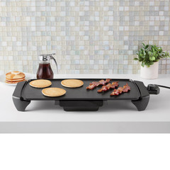 20” Electric Griddle – Non-Stick, Temperature Control,1500 W,Ceramic Coating