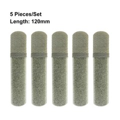5PCS Molle Straps Tactical Backpack Organizer with Hook Loop Grip