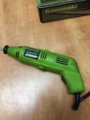 Kawasaki 250 piece rotary tool & accessory set corded electric with case