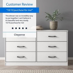 Mainstays Ardent 6 Drawer Dresser