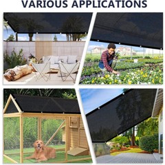 90% UV Resistant Shade Cloth Anti-Aging Sun Sunblock Plant Garden Tarp Net Mesh