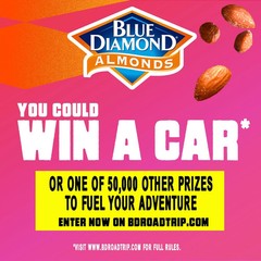 Blue Diamond Whole, Raw, Natural Almonds, 25 Oz