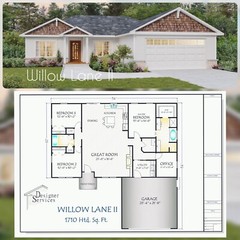 Willow Lane II House Plan 1710 Heated Square Feet