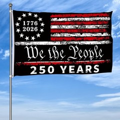 250 Years America Flag, 3X5 Ft, USA 250Th Anniversary Patriotic Design,1776-2026