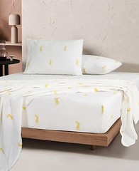100% Cotton Sheets Fitted Flat Bed Sheets Twin,Twin XL,Full,Queen,King Size
