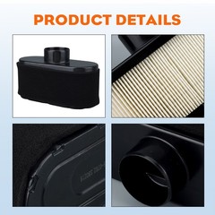 2Pcs Air Filter for Kawasaki FR651V FR691V FR730V FS481V-FS691V FS730V