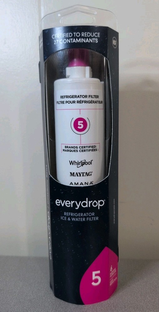NEW Whirlpool Maytag Amana everydrop Refrigerator Water Filter 5 (EDR5RXD1)