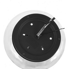 HUOKU Lumivt 2-Light 9.8 in.W Matte Black Hammered Glass Flush Mount Light