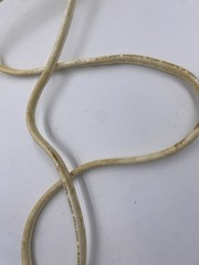 Vintage General Electric Food Slicer Model B1-SL10/3771 White Yellow FADED READ