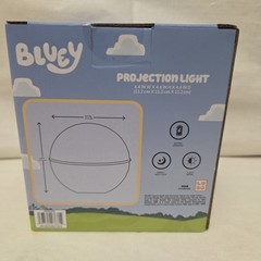 Bluey Color Changing Projection Night Light, Battery Powered, 4.4 in Bluey