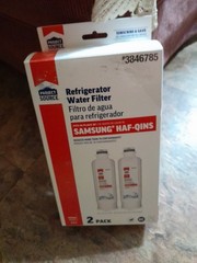 Project Source Samsung HAF-QINS 3846785 Refrigerator Water Filter 2 Pack
