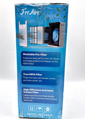 Free Aire 35 Watts Air Purifier Model HAP-607 – White (True HEPA Filter)