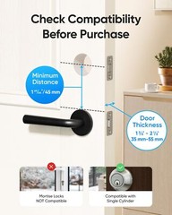 eufy Security Smart Lock Touch& Wi-Fi w/ Wireless Video Doorbell 2K Camera+Chime