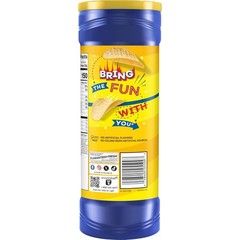 Snack Anytime with Lay’s Stax Crisps – 5.75 Oz Re-sealable Canister