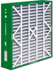 Filterbuy 20x25x6 Air Filters, AC Furnace for Aprilaire Space Gard 201 (MERV 8)