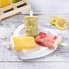 1pcs 9-in-1 DIY Ice Cream Popsicle Mold with Tray – Easy Homemade Frozen Maker