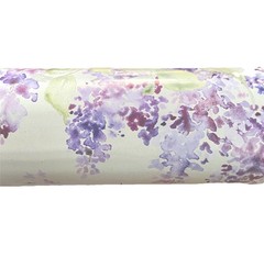 Lilac Window Privacy Static Cling Glass Film Flower Decor 11.02×35.43in/28x90cm