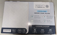 Serenity by Tempur-Pedic Cooling Memory Foam Pillow standard NOB