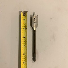 Lot of 20 New 3/4″ inch Spade Bits – Unbranded – New in plastic wrapper