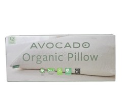 Avocado 100% Certified Organic Bed Pillow w/ Natural Latex and Kapok Fill Queen