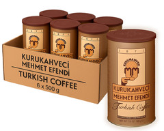 Kurukahveci Mehmet Efendi Turkish Coffee 500g – 6 Pack Case Wholesale