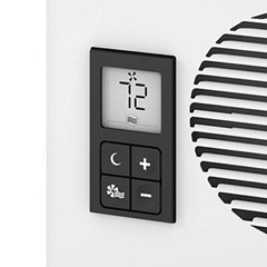 Cadet CEC163TW Energy Plus Electric Wall Fan Heater 5460BTU 220/120V – White