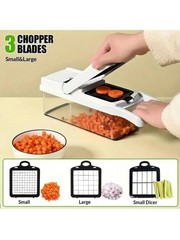 15-In-1 Vegetable Fruit Chopper Cutter Food Onion Veggie Dicer Slicer Kitchen