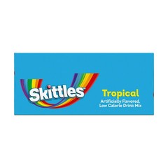 Skittles Zero Sugar Powdered Drink Mix Tropical 30 Variety Pack | UK Seller