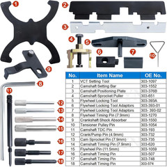 1.5 1.6 Timing Tool Kit Compatible with Ford Fiesta Fusion Escape Mazda 1.4…