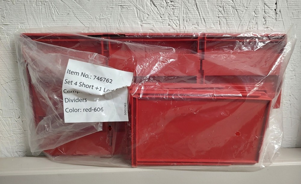 New Milwauke Packout Item #746762 Compact Tool Box Dividers – Det of 4
