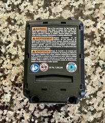 HART BPH011 20V MAX 1.5Ah 28Wh Lithium-Ion Battery Li-Ion 130514050 — Open Box