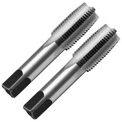 Metric Hand Tap M14 x 1.5 Right Hand HSS Threading Tool 2 Pcs
