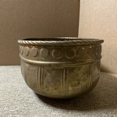 Vintage Brass Indoor Oval Planter 15” Long 6” Tall 10.25” Wide Big & Beautiful