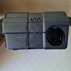 6-Pack Tomcat Outpost Rat Bait Station Lockable Tamper Resistant Black New