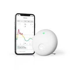 Airthings Wave Enhance Indoor Air Quality Monitor