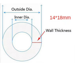 10Meters Transparent Food Grade Silicone Tube 2 4 6 8 10 12 16 20Mm Flexible Gar