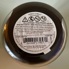 Yankee Candle Thin Mints Girl Scout Cookies Jar Candle 22 oz Limited Edition