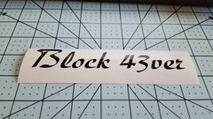 Custom Personalized Decal Sticker Car Window JDM Windshield customized name