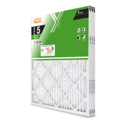 (3-Pack) 14x20x1 Air Filter Pleated MERV 8 Furnace HVAC Filtro de aire Plisado