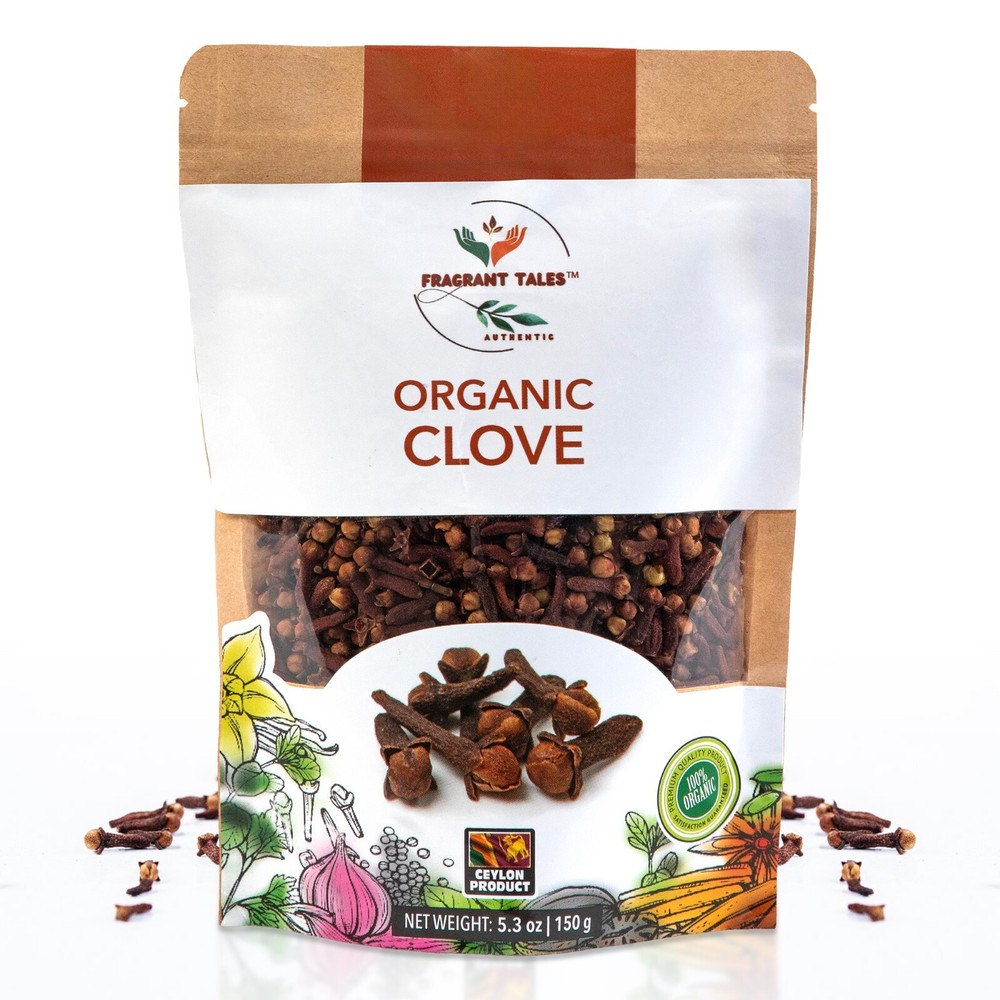 organic whole cloves 150 Grams ( 5.3 oz)