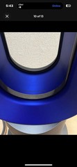 Dyson Hot Cool AM09 Fan Heat Black blue 120v 1200W Remote Control Used Excellent