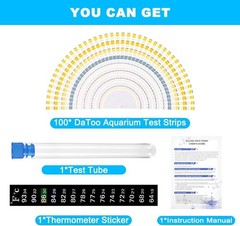 8 in 1 Aquarium Test Kit Fish Tank Test Strips Accurate Water Quality Testing St