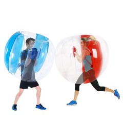 2 Pack Inflatable Bumper Balls for Adults (4ft/1.2m) 48inch, 47″ Red +Blue