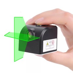 Mini Cross Red / Green Laser Level 2 Lines Horizontal and Vertical Cross Line vP