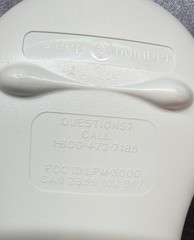 Sleep Number Bed Single Bed Remote Control Wireless Digital Display LPM-300G