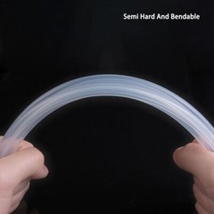 Tubing Pipe 1mm-32mm ID 2mm-36mm OD High Temp Resistance Tube Clear PTFE Tube