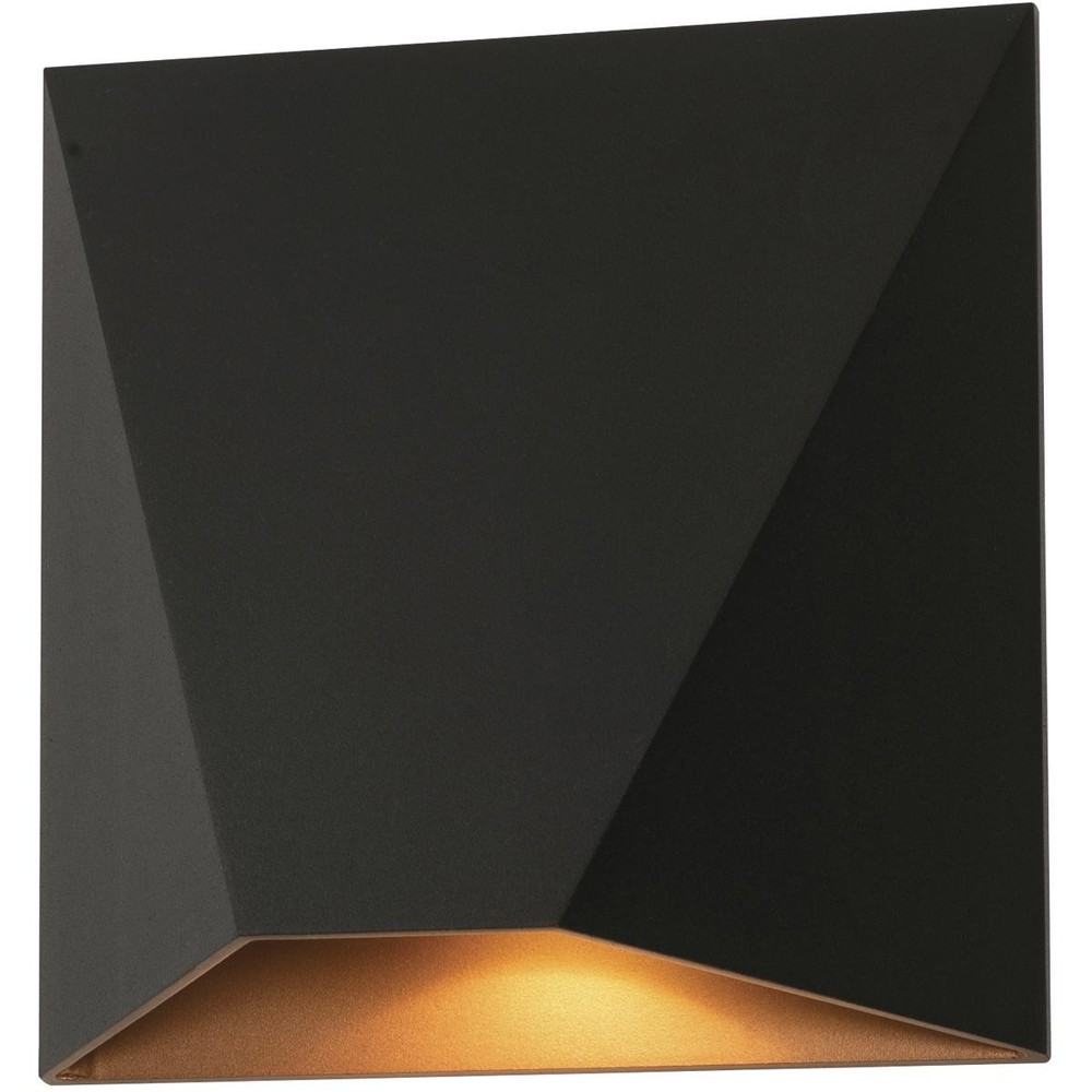 AFX Inc. KYLW0408LAJENBK Kylo 1 Light 7.88 inch Black Outdoor Wall Sconce