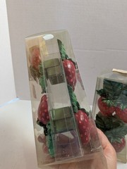 Set Of 8 Strawberry Napkin Rings at Home with Meijer NIB