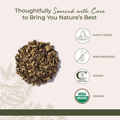 Organic Dried Licorice Root 1 Pound (Pack of 1), No Color